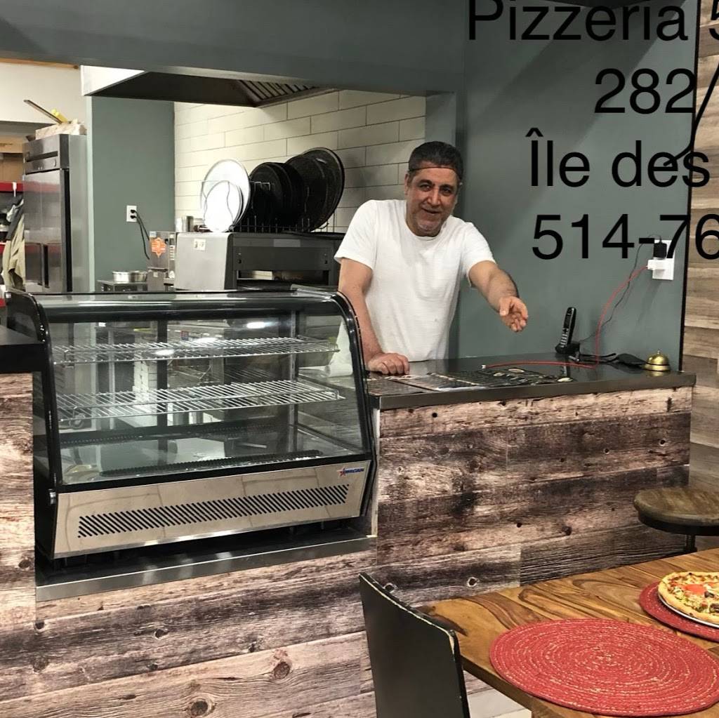 Pizzeria 5 Saveurs - Les 5 Saveurs Pizzeria | restaurant | 282 Elgar, Ile des soeurs, Montreal, QC H3E 1C9, Canada | 5147621212 OR +1 514-762-1212