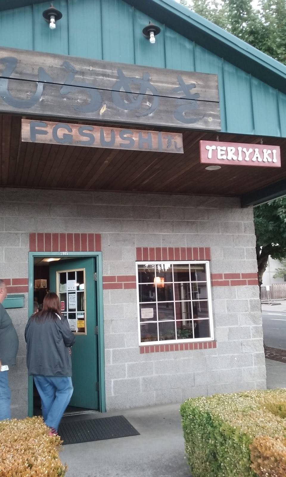 F G Sushi | restaurant | 1905 Birch St, Forest Grove, OR 97116, USA | 5033570754 OR +1 503-357-0754