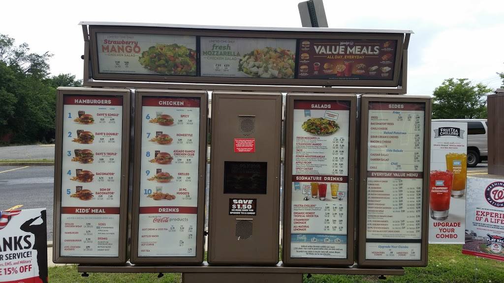 Wendys | restaurant | 5425 Silver Hill Rd, District Heights, MD 20747, USA | 3015680088 OR +1 301-568-0088