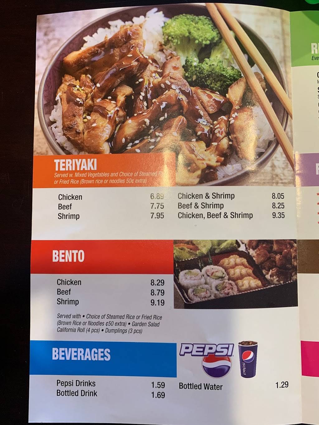 Yummy Teriyaki | restaurant | 5085 34th St S, St. Petersburg, FL 33711, USA | 7278009998 OR +1 727-800-9998