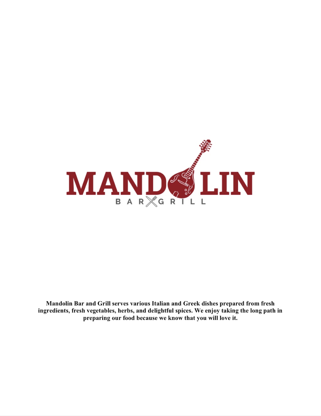 Mandolin Bar & Grill | restaurant | 4126 Clemson Blvd, Anderson, SC 29621, USA | 8643283383 OR +1 864-328-3383