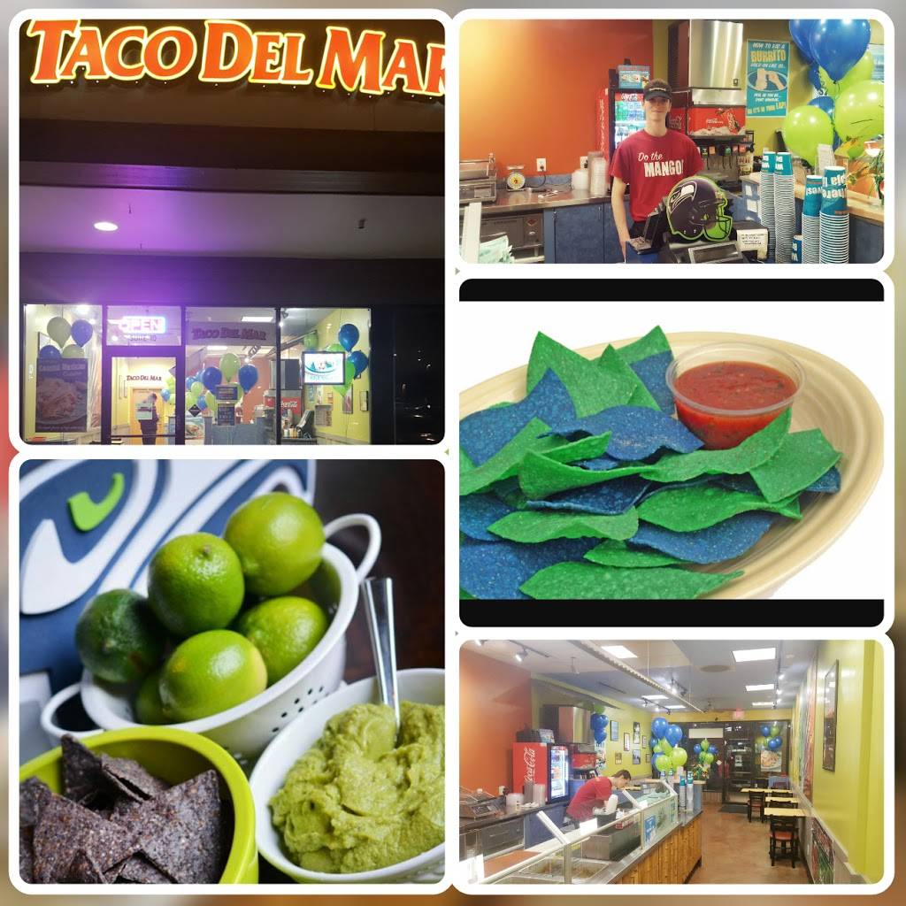 Taco Del Mar | restaurant | 11012 Canyon Rd E #10, Puyallup, WA 98373, USA | 2535371335 OR +1 253-537-1335