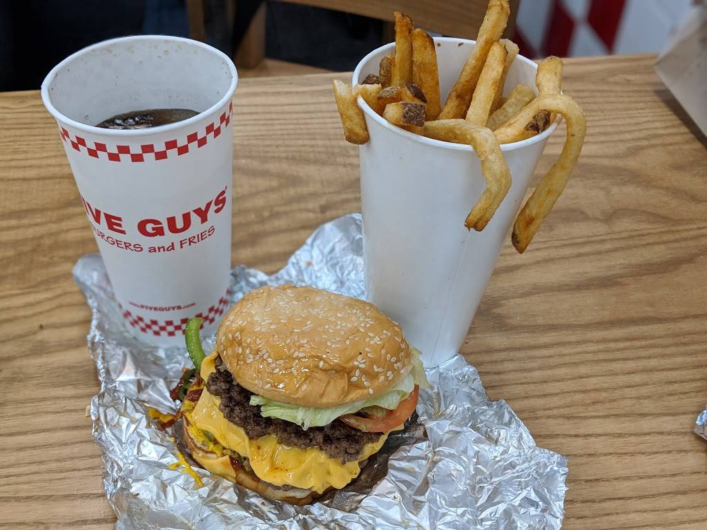 Five Guys | meal takeaway | 8505 S Main St, Houston, TX 77025, USA | 7136622075 OR +1 713-662-2075