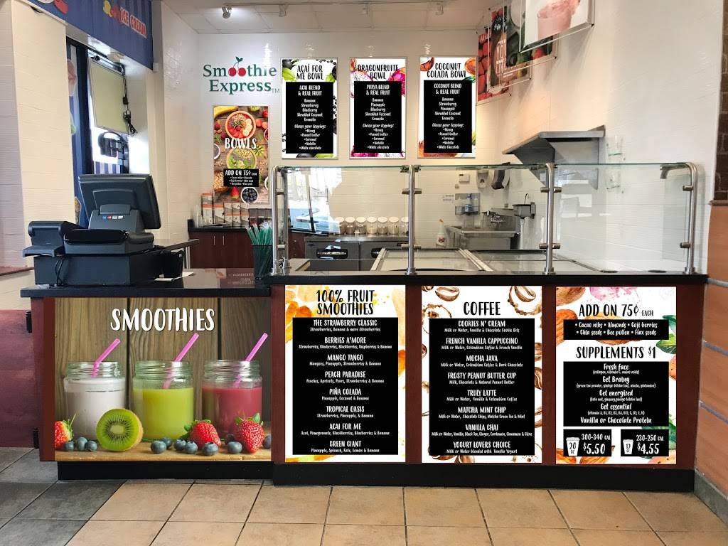 Smoothie Express | restaurant | 3906, 2409 Richmond Ave, Staten Island, NY 10314, USA | 3479343916 OR +1 347-934-3916