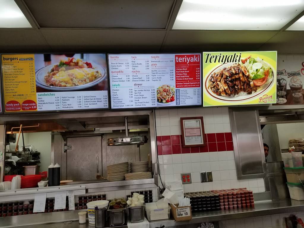 Fantasy Burger | restaurant | 510 W Chapman Ave, Placentia, CA 92870, USA | 7142231981 OR +1 714-223-1981