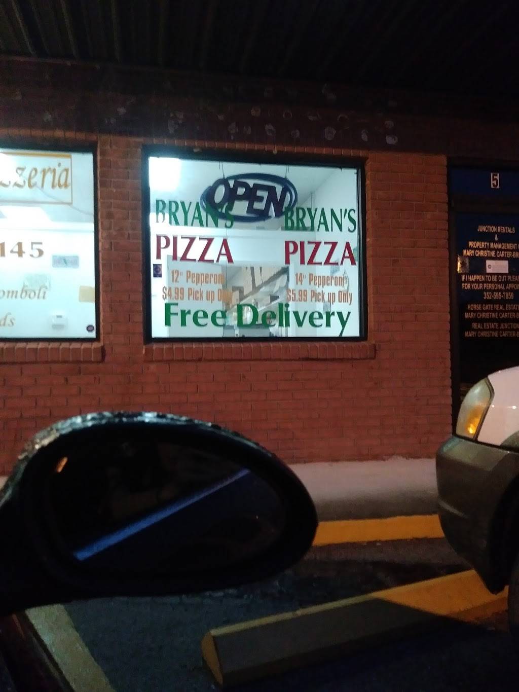 Bryans Pizza | restaurant | 17050 US-301, Citra, FL 32113, USA | 3525951145 OR +1 352-595-1145