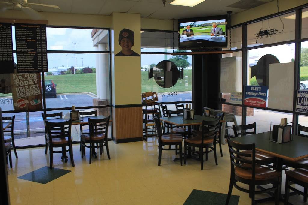 Toppings Pizza Company | restaurant | 5330 New Design Rd, Frederick, MD 21703, USA | 2405751212 OR +1 240-575-1212