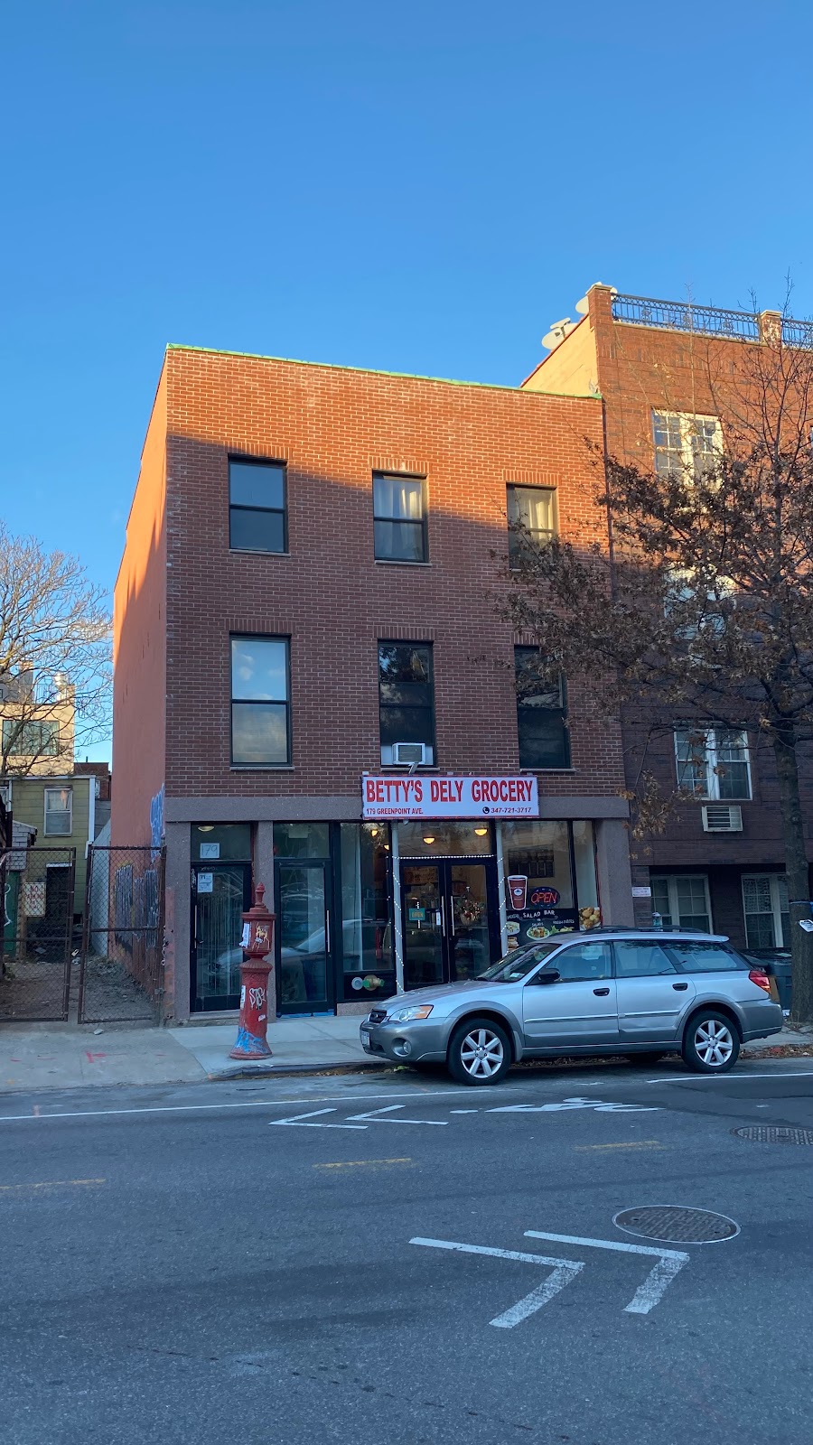 Bettys Deli Grocery | restaurant | 179 Greenpoint Ave, Brooklyn, NY 11222, USA | 3477213717 OR +1 347-721-3717