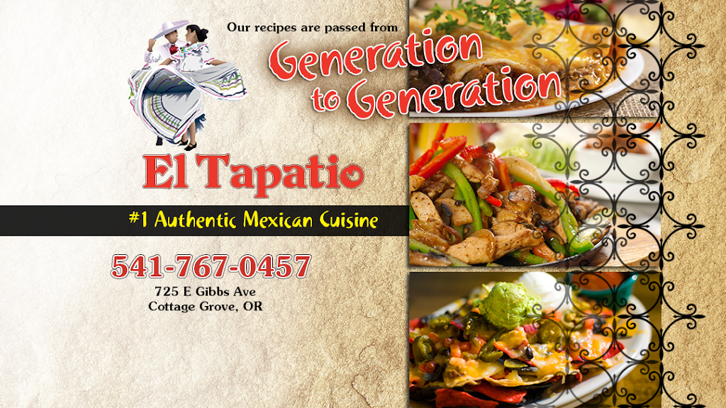 EL Tapatio Mexican Restaurant & Cantina | restaurant | 725 E Gibbs Ave, Cottage Grove, OR 97424, USA | 5417670457 OR +1 541-767-0457