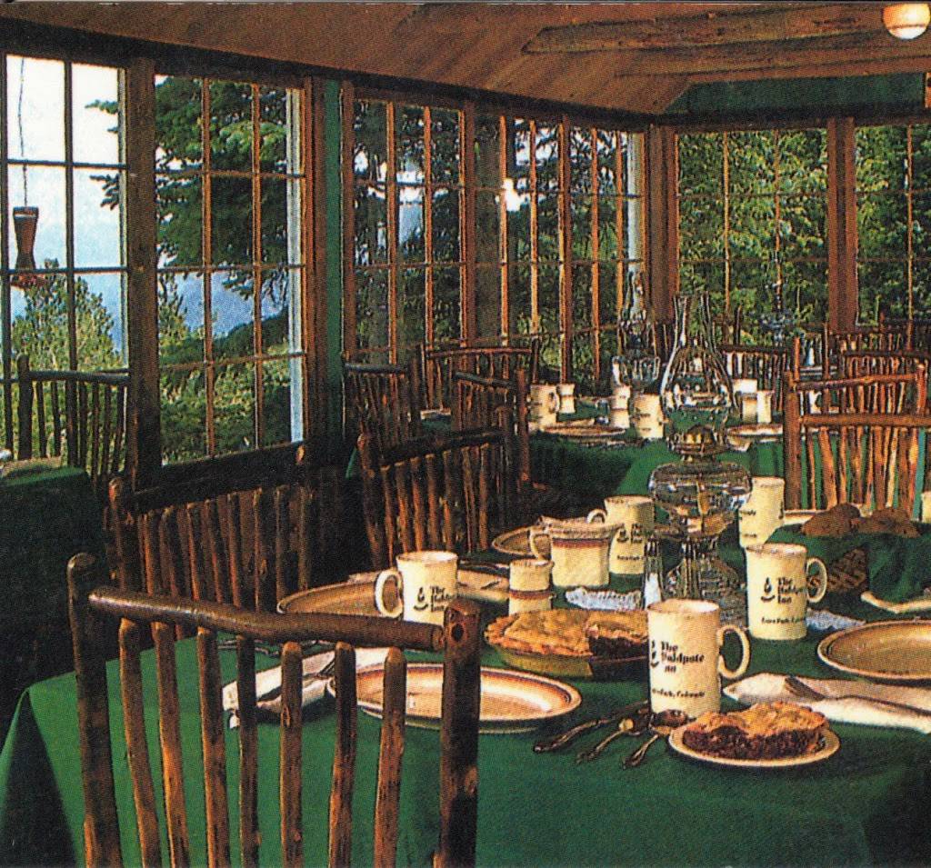 The Baldpate Inn | restaurant | 4900 S, CO-7, Estes Park, CO 80517, USA | 9705865397 OR +1 970-586-5397