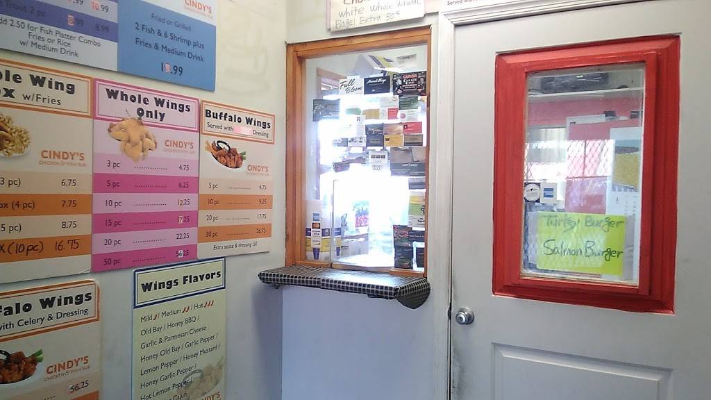 Cindy’s Chicken N Fish Sub | restaurant | 2822 Edmondson Ave, Baltimore, MD 21223, USA | 4109451969 OR +1 410-945-1969