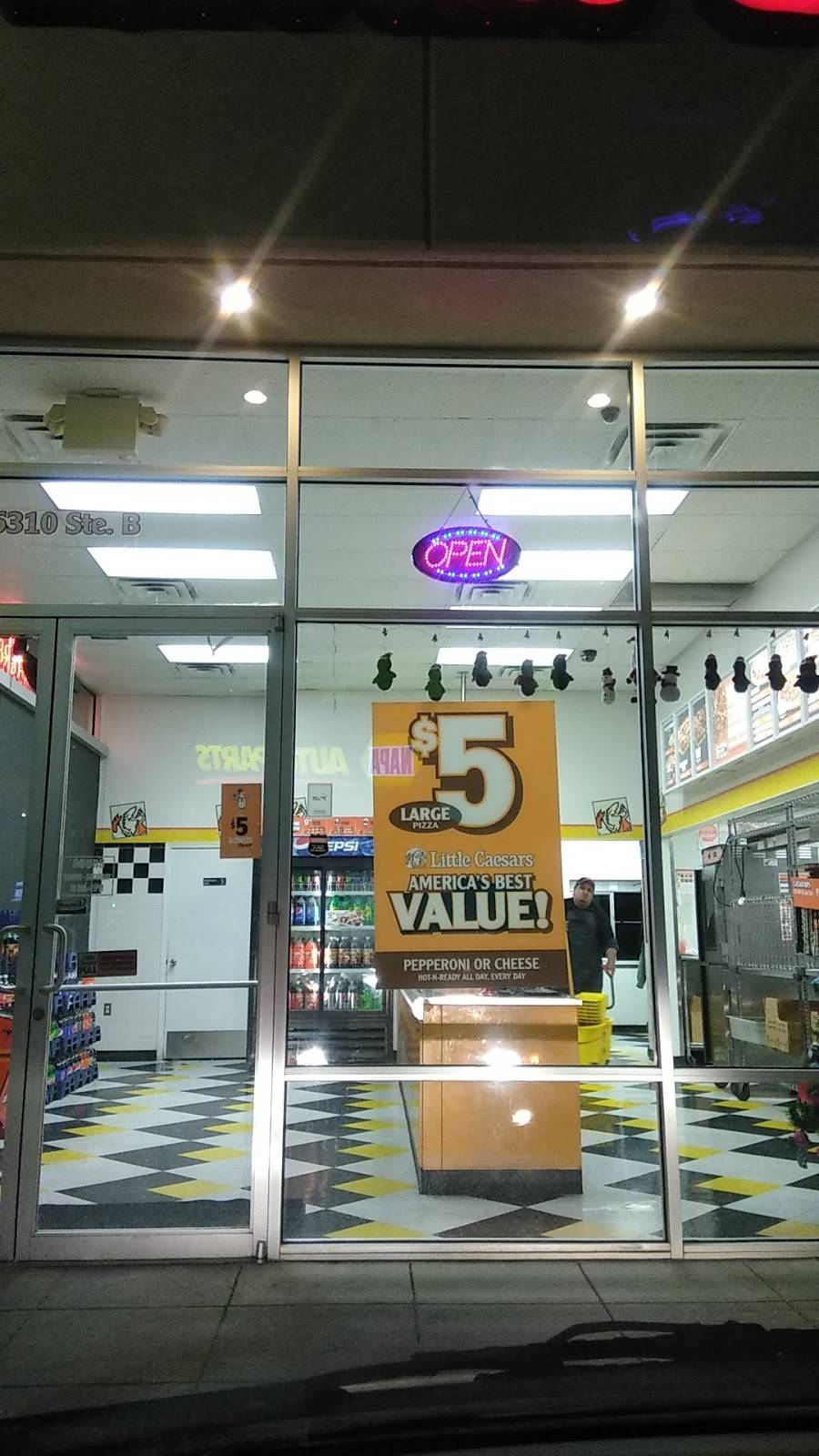 Little Caesars Pizza | meal takeaway | 6310 N Mesa St, El Paso, TX 79912, USA | 9155814336 OR +1 915-581-4336