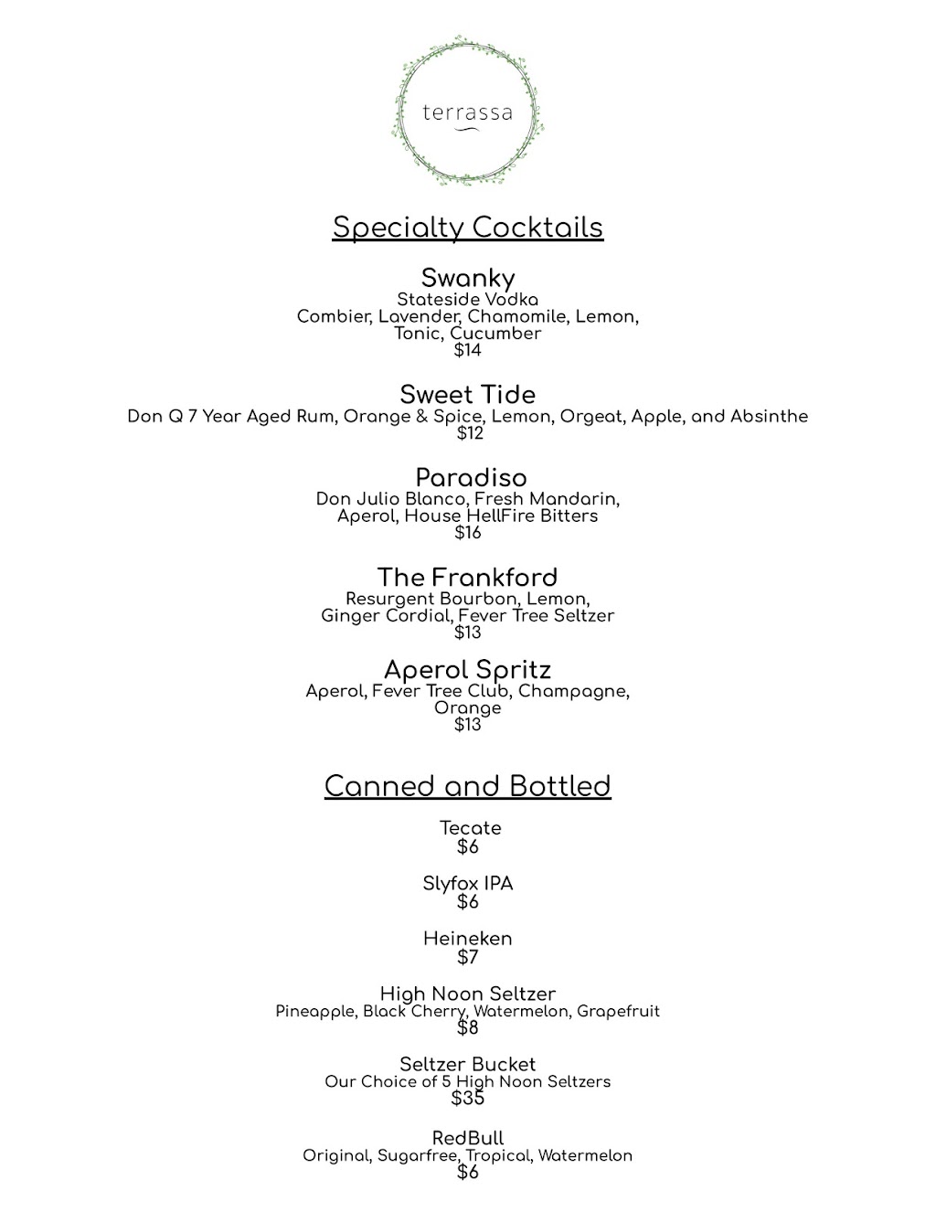 Terrassa | restaurant | 1108 Frankford Ave Suite 2, Philadelphia, PA 19125, USA | 2152030202 OR +1 215-203-0202