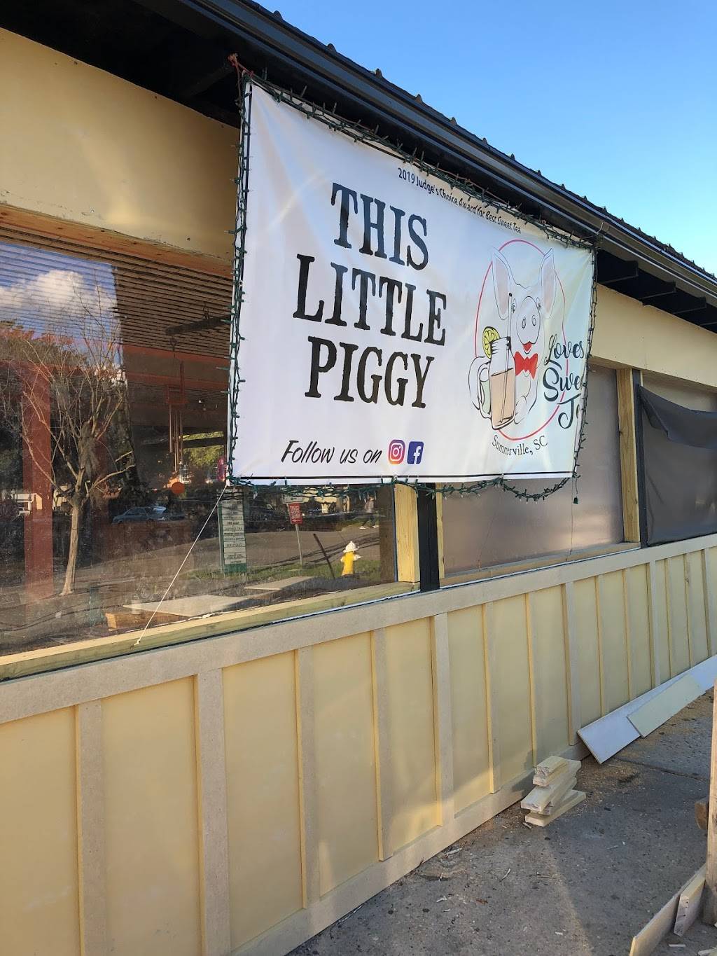 This Little Piggy | restaurant | 100 Central Ave, Summerville, SC 29483, USA | 8435943108 OR +1 843-594-3108