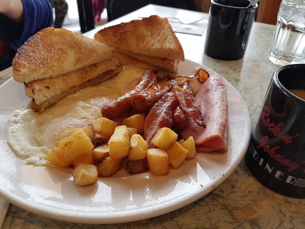 Rockin Johnnys Diner | restaurant | 486 Hazeldean Rd, Kanata, ON K2L 2K5, Canada | 6135917523 OR +1 613-591-7523