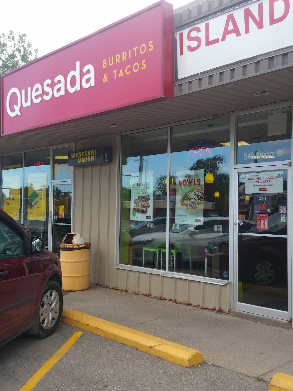Quesada Burritos & Tacos | restaurant | 545 Niagara St, Welland, ON L3C 1L7, Canada | 2898205680 OR +1 289-820-5680