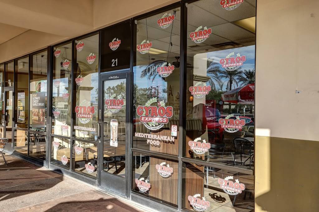 Gyros Express | restaurant | 1900 W Chandler Blvd #21, Chandler, AZ 85224, USA | 4809637791 OR +1 480-963-7791