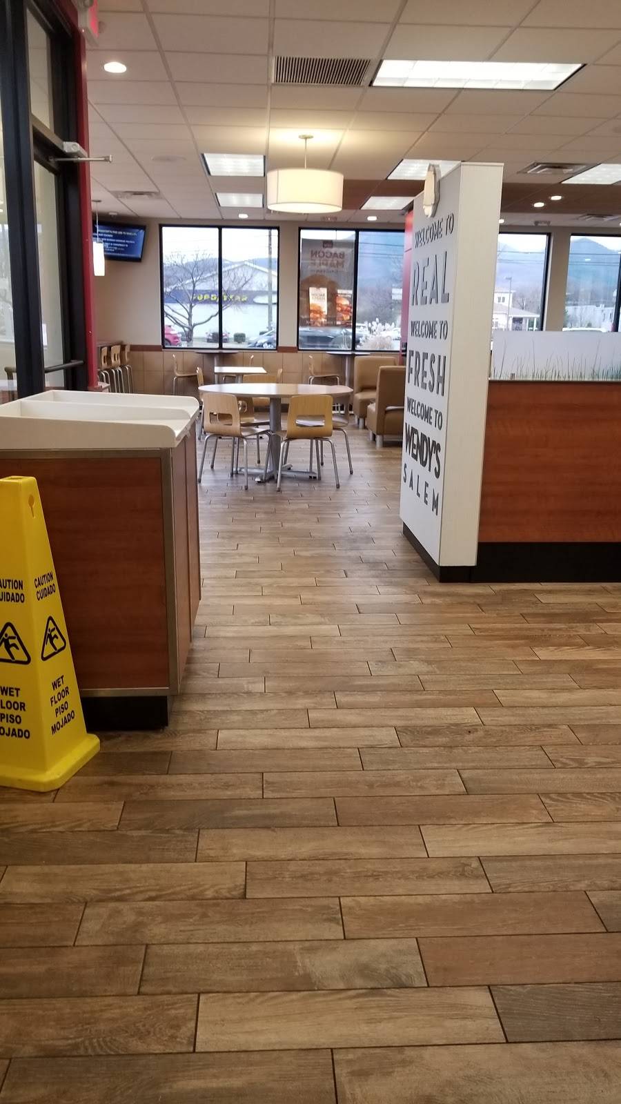 Wendys | restaurant | 1607 W Main St, Salem, VA 24153, USA | 5403871991 OR +1 540-387-1991