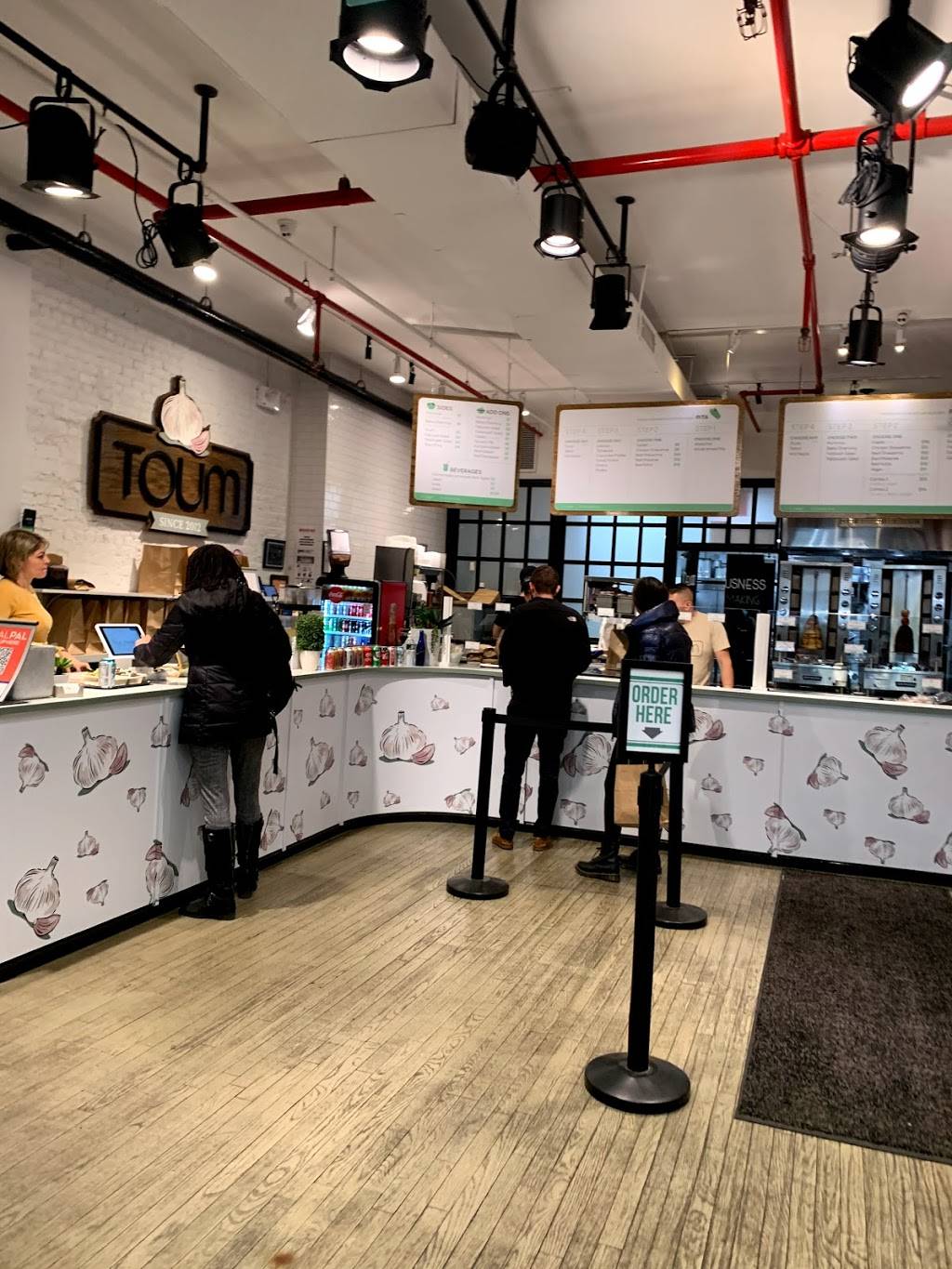 Toum | restaurant | 38 W 38th St, New York, NY 10018, USA | 9178686350 OR +1 917-868-6350