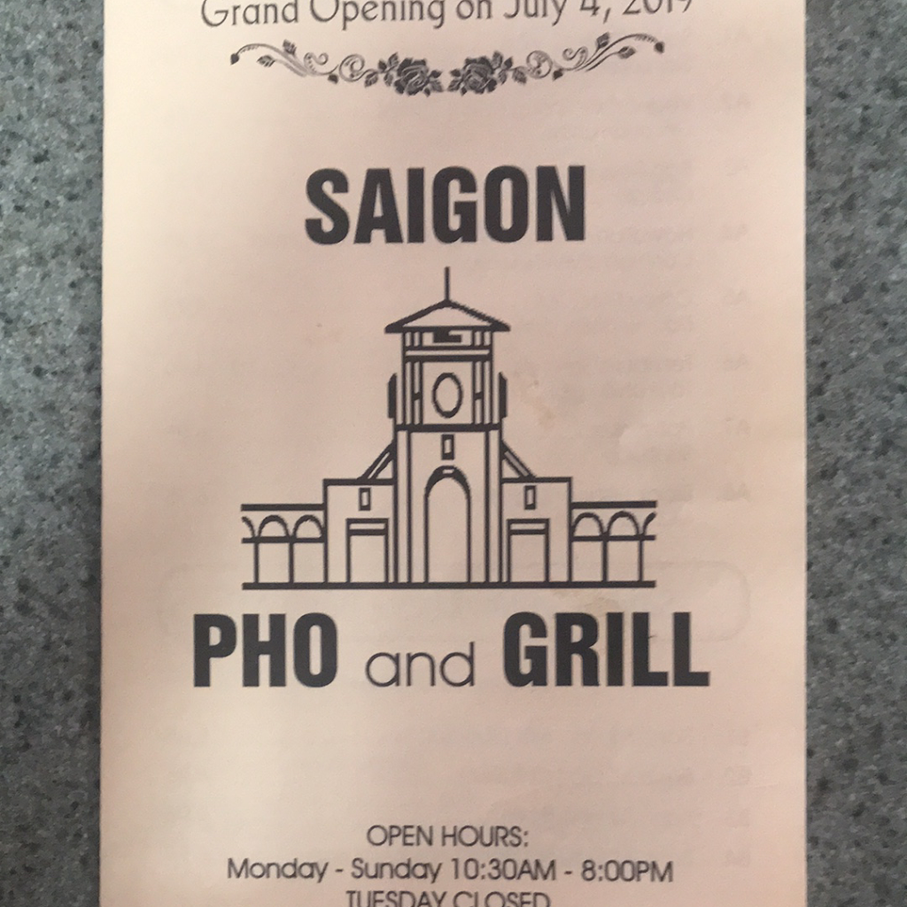 Saigon Pho And Grill | restaurant | 19959 US-2, Monroe, WA 98272, USA | 3608633987 OR +1 360-863-3987