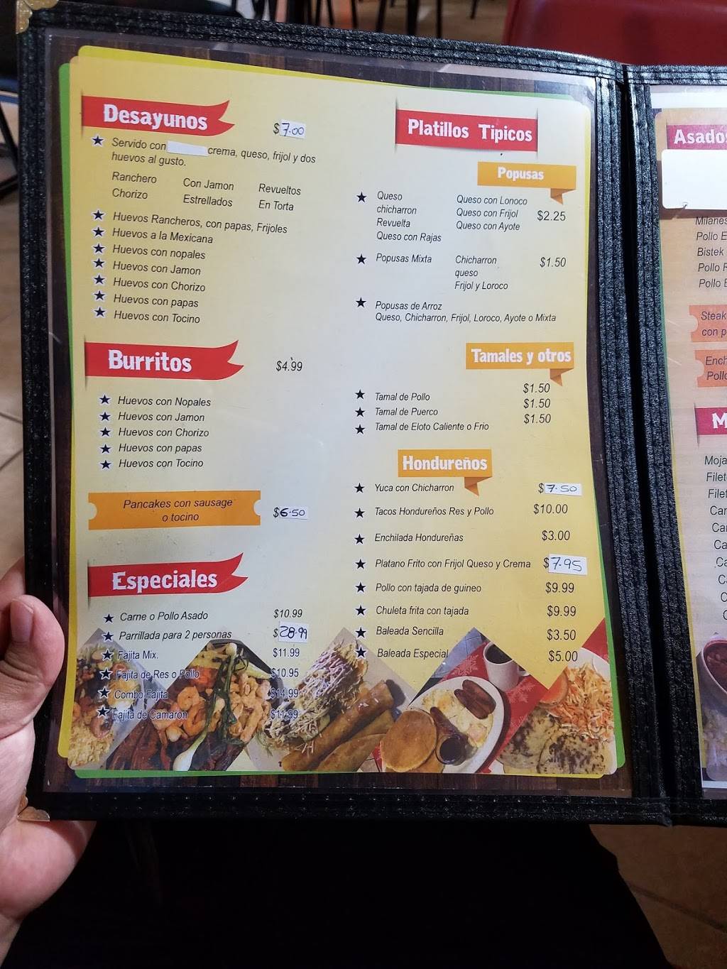 Restaurante Choluteca | restaurant | 2803 Azle Ave, Fort Worth, TX 76106, USA | 8174209607 OR +1 817-420-9607