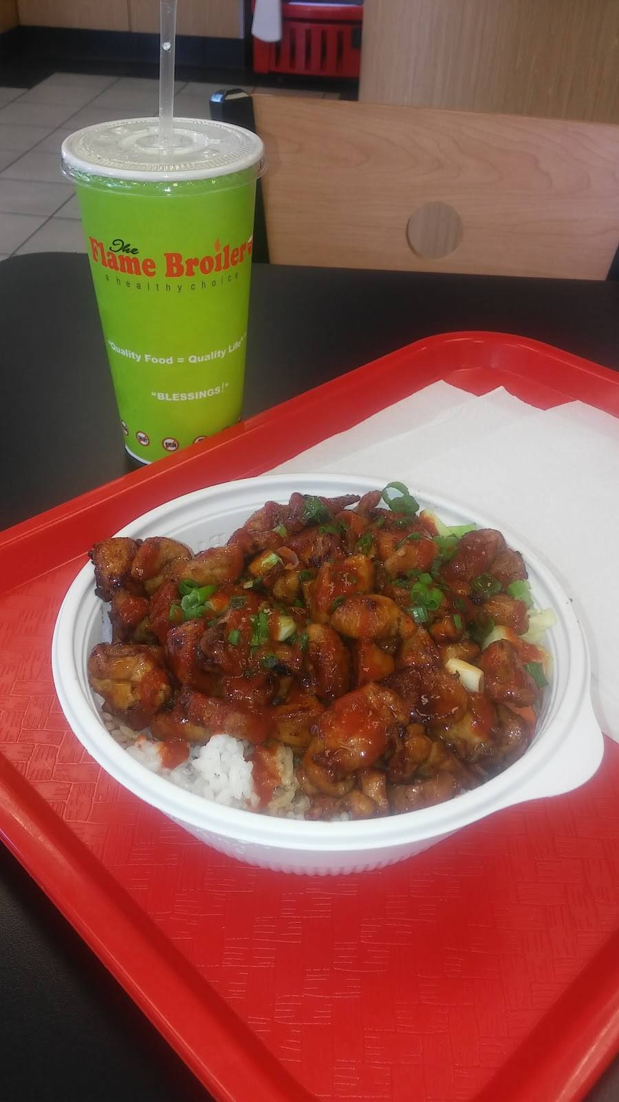 Flame broiler | restaurant | 657 Indian Hill Blvd, Pomona, CA 91767, USA | 9097668900 OR +1 909-766-8900