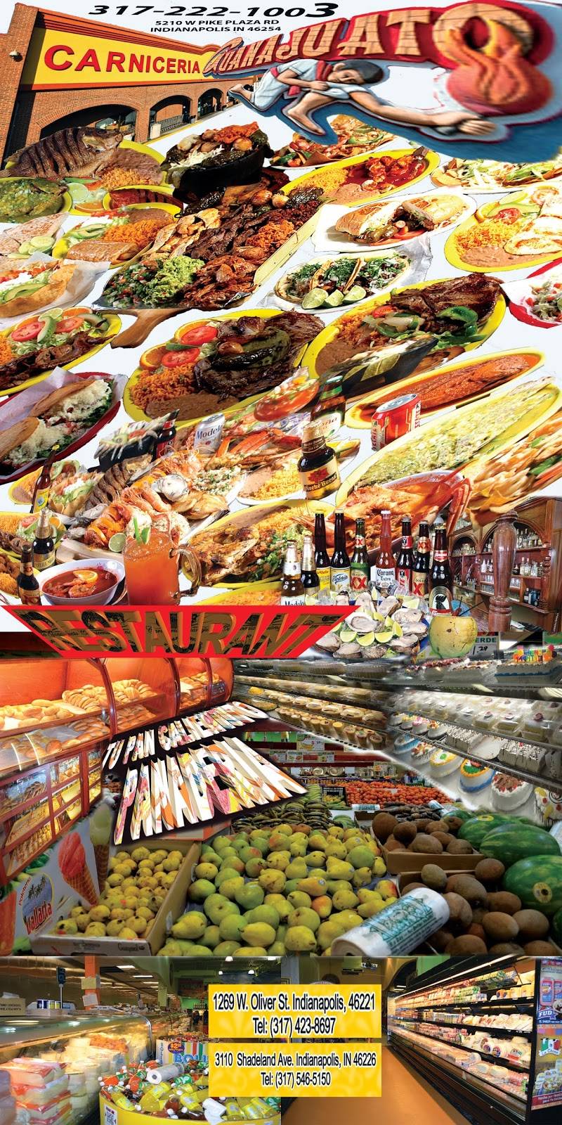 Carniceria Guanajuato | restaurant | 5210 W Pike Plaza Rd, Indianapolis, IN 46254, USA | 3174905060 OR +1 317-490-5060