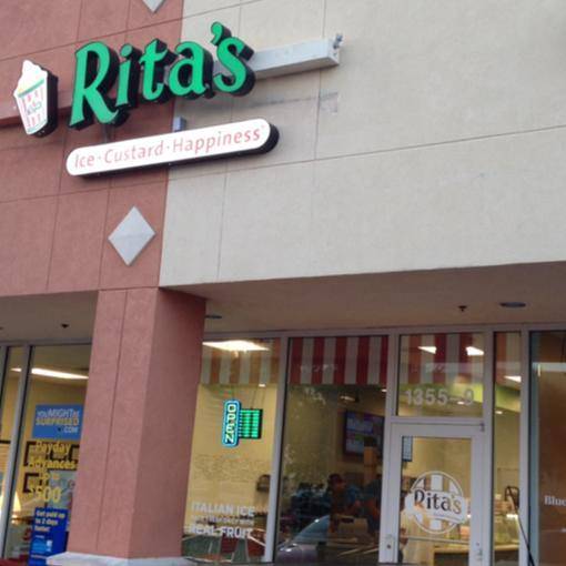 Ritas Italian Ice & Frozen Custard | restaurant | 1355 US Highway 1, Mall Center, Suite #9, Vero Beach, FL 32960, USA | 7727700100 OR +1 772-770-0100