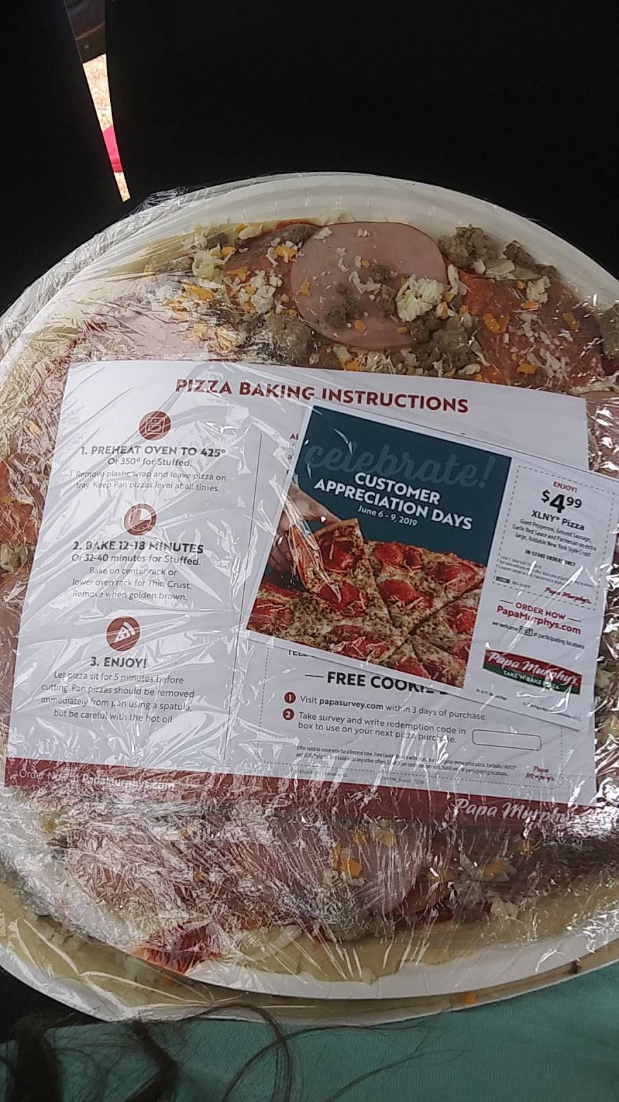 Papa Murphys Take N Bake Pizza | meal takeaway | 6140 University Dr NW j10, Huntsville, AL 35806, USA | 2568907042 OR +1 256-890-7042