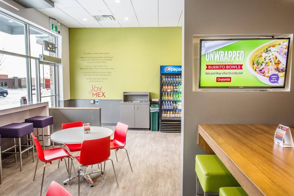 Quesada Burritos & Tacos | restaurant | 103 Clair Rd E B-102, Guelph, ON N1L 0J7, Canada | 5198224800 OR +1 519-822-4800