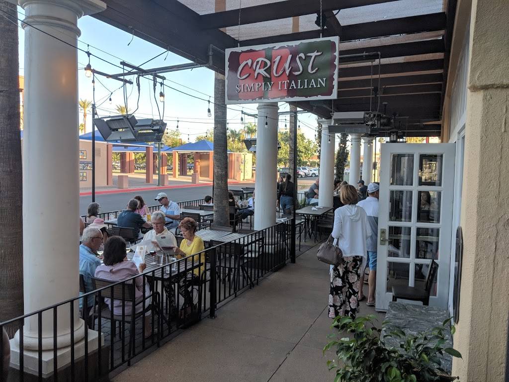 Crust Chandler - Simply Italian | restaurant | 10 N San Marcos Pl, Chandler, AZ 85225, USA | 4809174903 OR +1 480-917-4903