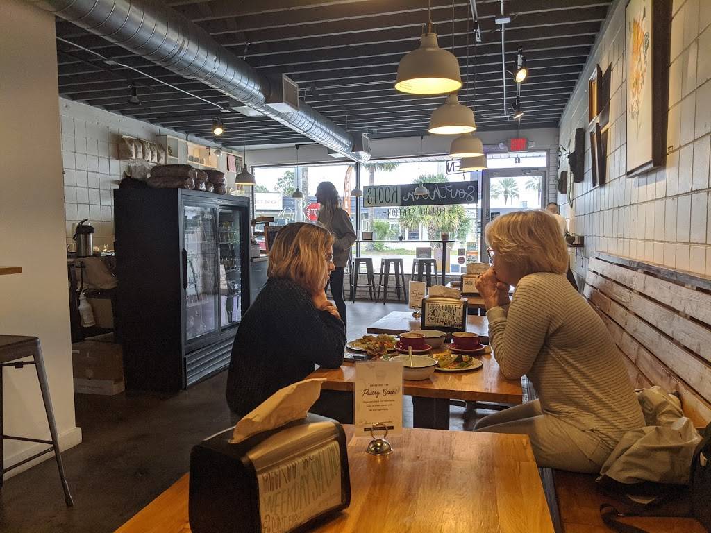 Southern Roots Filling Station | cafe | 32 Seminole Rd, Atlantic Beach, FL 32233, USA | 9048536642 OR +1 904-853-6642