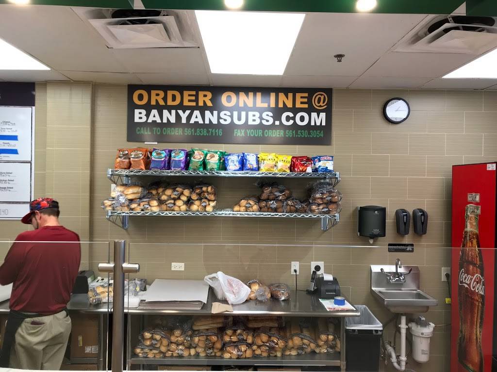 Banyan Subs | restaurant | 2520 PGA Boulevard #24, Palm Beach Gardens, FL 33410, USA | 5618387116 OR +1 561-838-7116