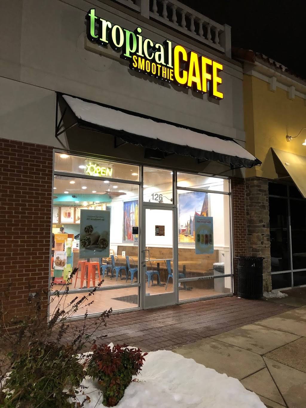 Tropical Smoothie Cafe | restaurant | 43670 Greenway Corporate Dr Suite # 126, Ashburn, VA 20147, USA | 5712919089 OR +1 571-291-9089