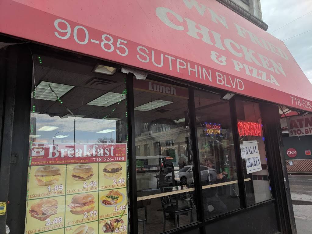 Crown Fried Chicken and Pizza | restaurant | 90-85 Sutphin Blvd, Jamaica, NY 11435, USA | 7185265262 OR +1 718-526-5262