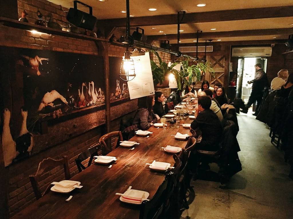 Decoy | restaurant | downstairs, 529-1/2 Hudson St, New York, NY 10014, USA | 2126919700 OR +1 212-691-9700