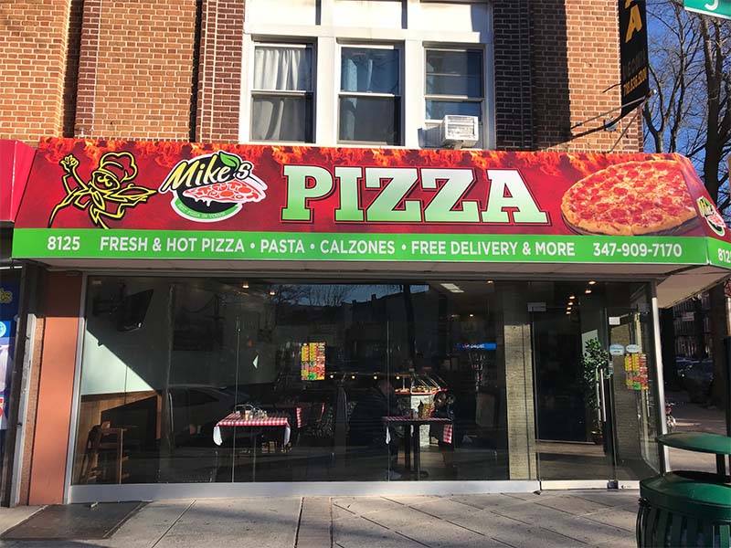 Mikes Pizza Bay Ridge | restaurant | 8125 5th Ave, Brooklyn, NY 11209, USA | 7185687627 OR +1 718-568-7627