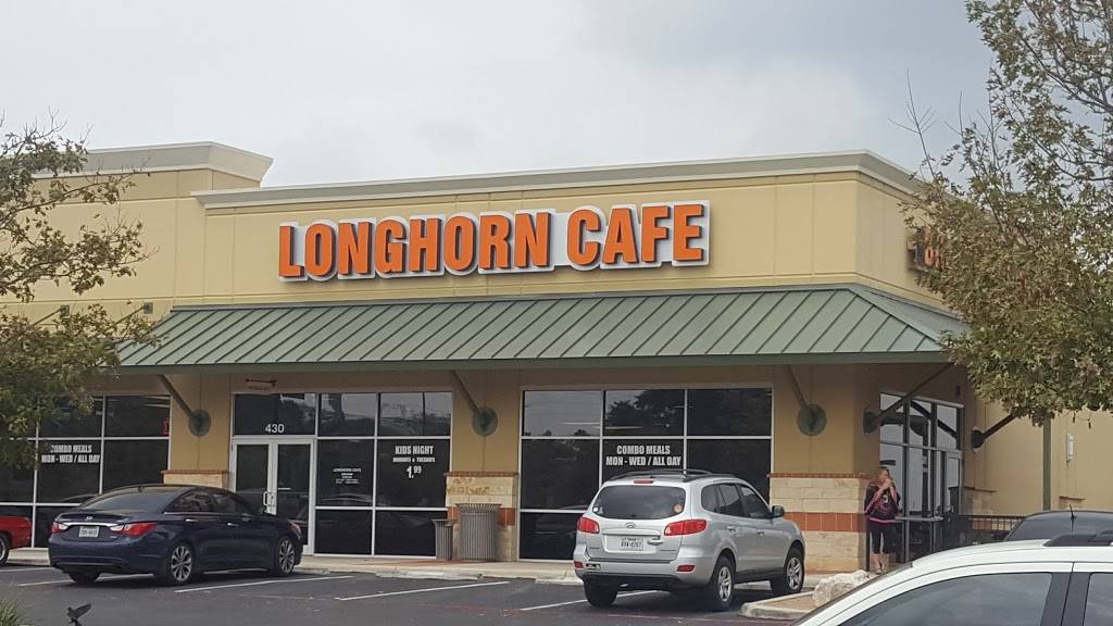 The Longhorn Cafe | restaurant | 1667 TX-46, New Braunfels, TX 78132, USA | 8303875094 OR +1 830-387-5094