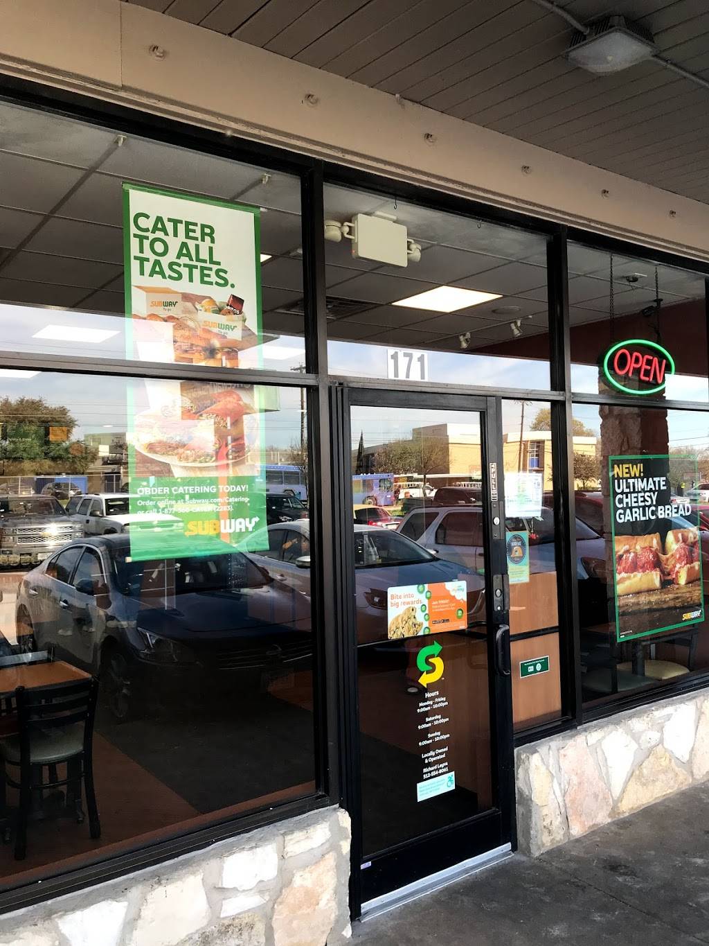 Subway Restaurants | restaurant | Springdale Shopping Center, Suite 171, 7112 Ed Bluestein Blvd, Austin, TX 78723, USA | 5125519688 OR +1 512-551-9688