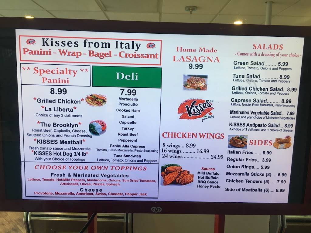 Kisses From Italy | cafe | 615 N Ocean Blvd, Pompano Beach, FL 33062, USA | 7542056727 OR +1 754-205-6727