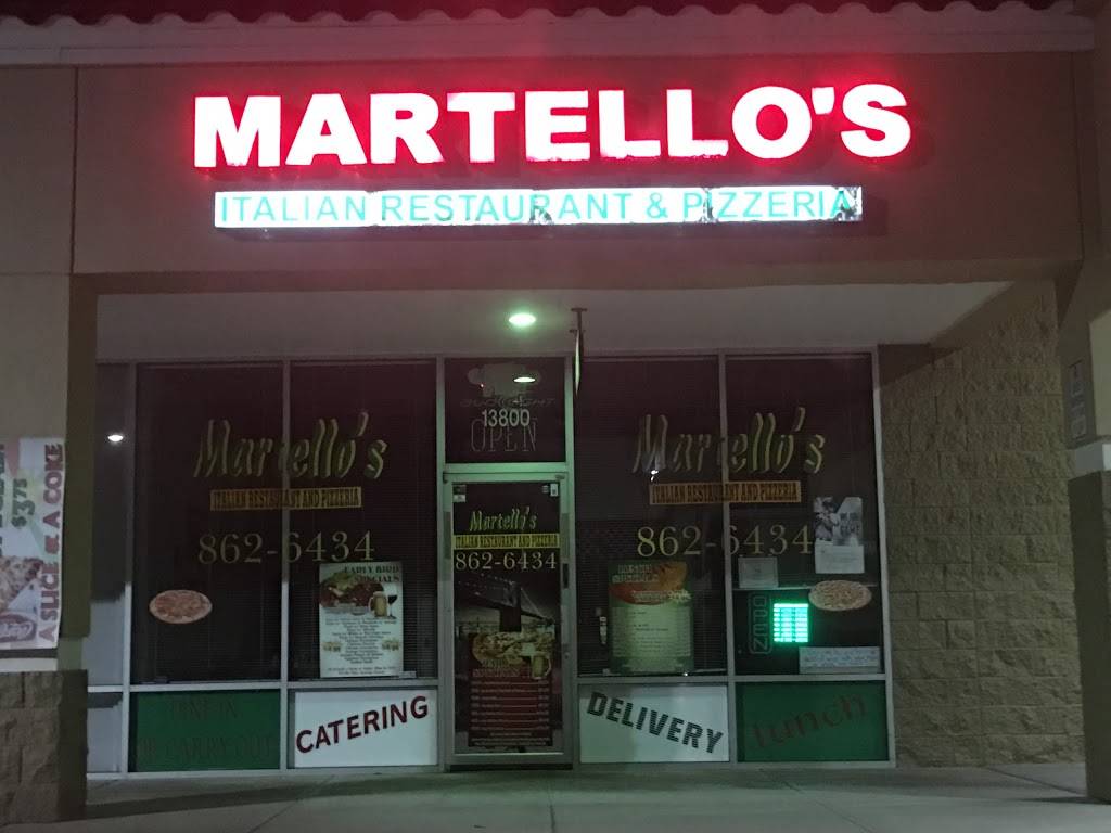Martellos Restaurant | restaurant | 13800 Little Rd, Hudson, FL 34667, USA | 7278626434 OR +1 727-862-6434