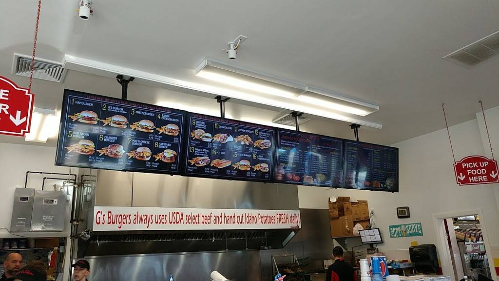 Gs Burgers | restaurant | 778 New Haven Rd, Naugatuck, CT 06770, USA | 2037237771 OR +1 203-723-7771