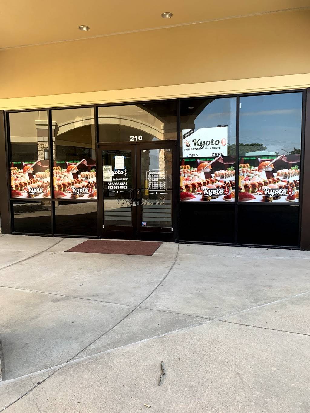 Kyoto Asian Cuisine | restaurant | Georgetown, TX 78628, USA | 5129886651 OR +1 512-988-6651