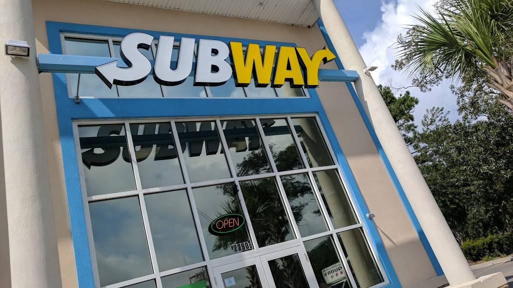 Subway | restaurant | 2290 S Kings Hwy, Myrtle Beach, SC 29577, USA | 8434920560 OR +1 843-492-0560