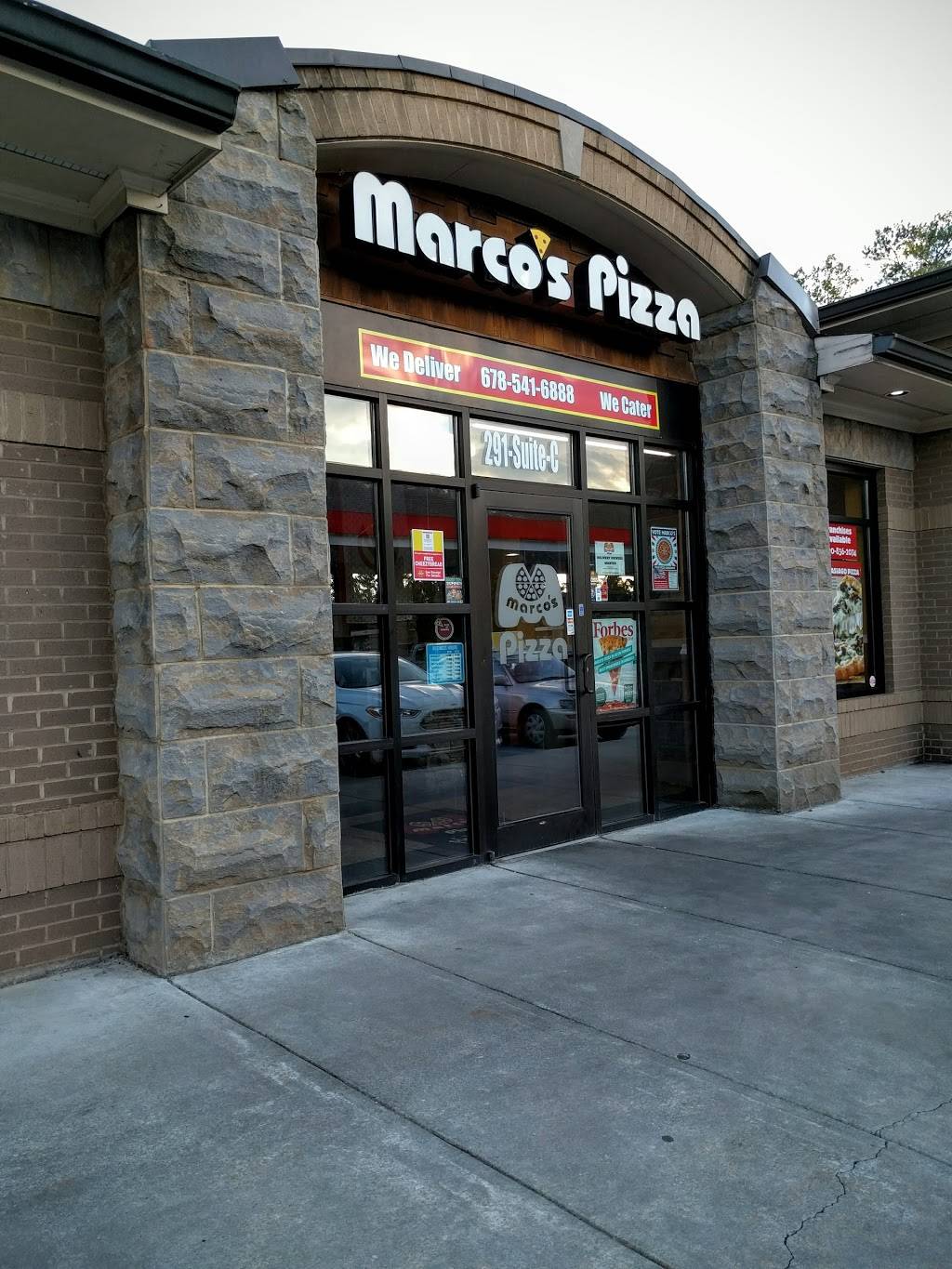 Marcos Pizza | meal delivery | 291 Old Peachtree Rd NE, Suwanee, GA 30024, USA | 6785416888 OR +1 678-541-6888