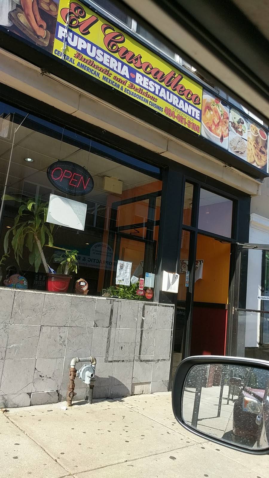 Pupuseria y Restaurant el Cuscatleco | restaurant | 29 Garrett Rd, Upper Darby, PA 19082, USA | 4844613156 OR +1 484-461-3156