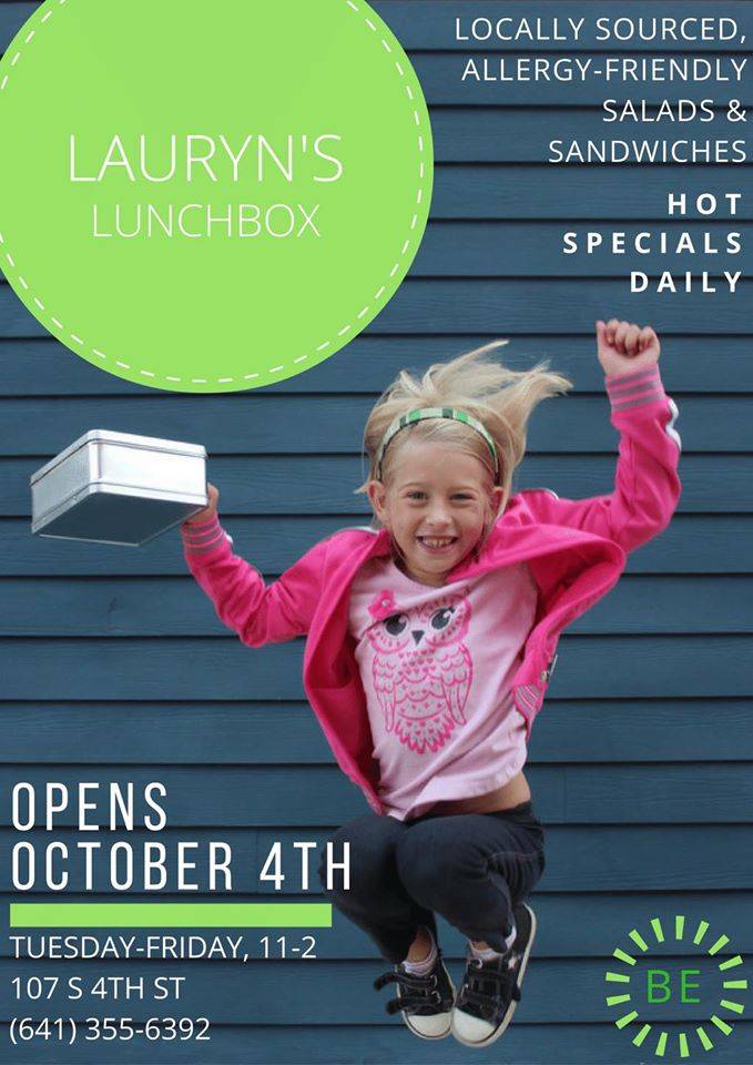 Lauryns Lunchbox | restaurant | 18 N 3rd St, Clear Lake, IA 50428, USA | 6413556392 OR +1 641-355-6392