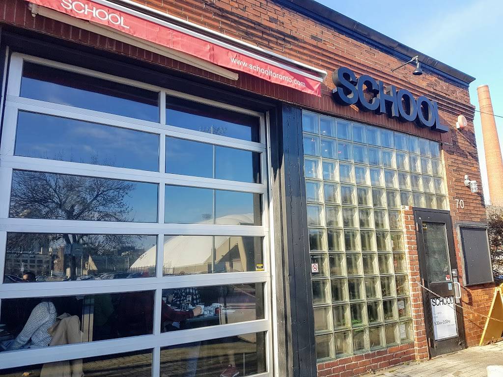 School | restaurant | 70 Fraser Ave, Toronto, ON M6K 3E1, Canada | 4165880005 OR +1 416-588-0005