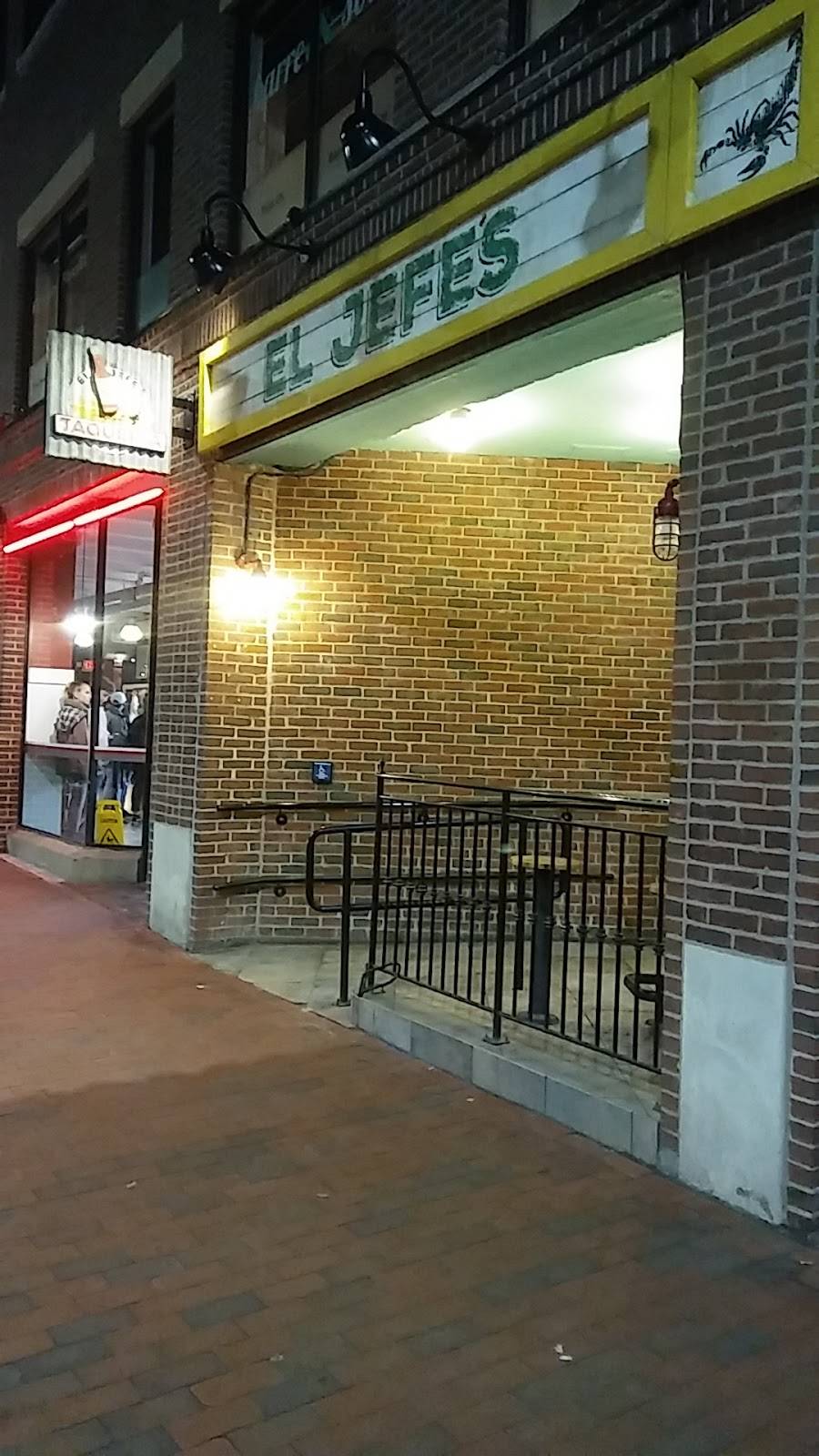 El Jefes Taqueria | restaurant | 83 Mt Auburn St, Cambridge, MA 02138, USA | 6179451986 OR +1 617-945-1986