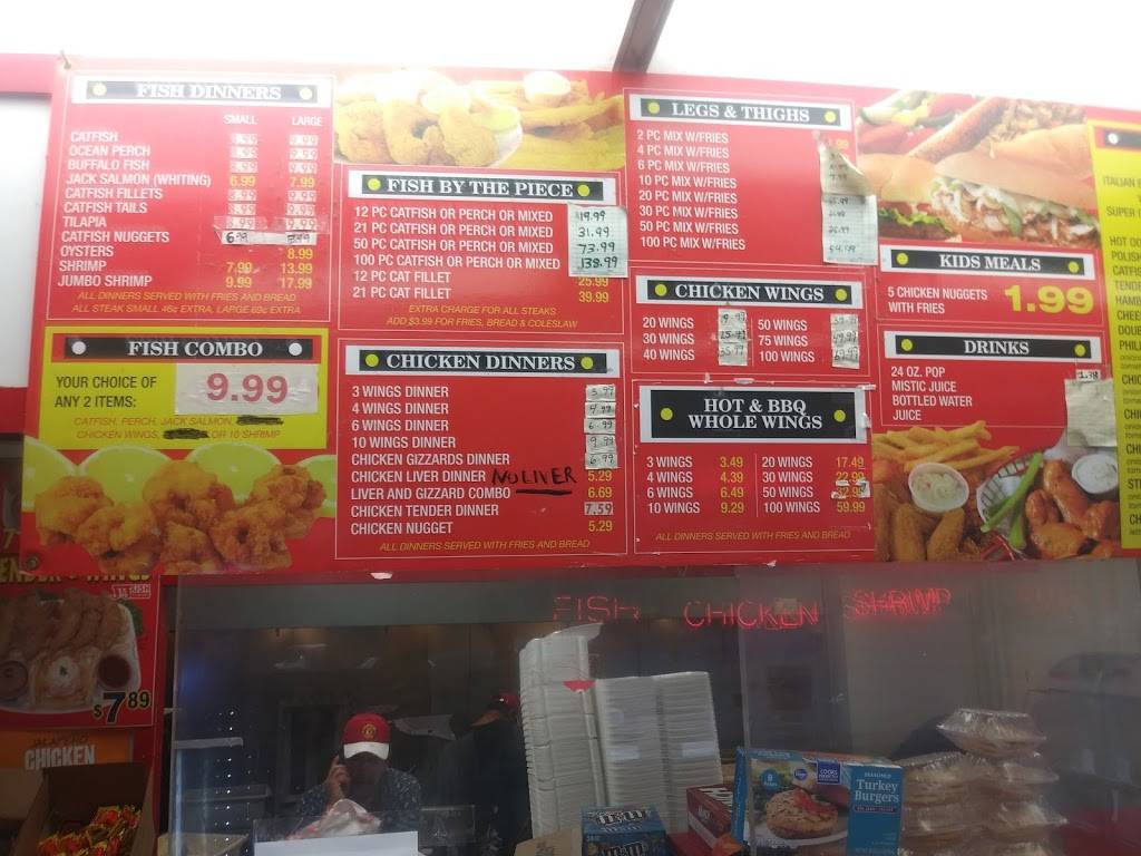 J & J Fish | restaurant | 1047 25th Ave, Bellwood, IL 60104, USA | 7085447960 OR +1 708-544-7960